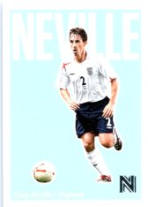 2017 Panini Nobility 67 Gary Neville - England