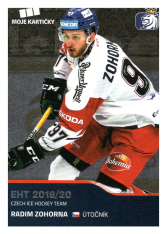 2019-20 Czech Ice Hockey Team  43 Radim Zohorna