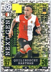 Fotbalová kartička 2023-24 Topps Match Attax UEFA Club Competitions Next Gen 403 Quilindschy Hartman Feyenoord