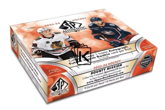 2023-24 Upper Deck SP Authentic Hockey Hobby Box