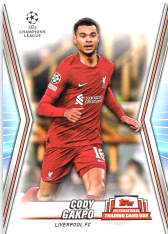 Fotbalová kartička 2022-23 Topps NTCD-15 Cody Gapko Liverpool FC