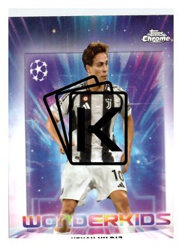 fotbalová kartička 2024-25 Topps Chrome Wonderkids 19 - Kenan Yildiz