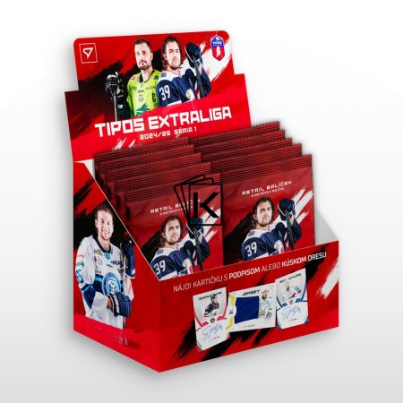 2024-25 SportZoo Tipos Extraliga (SK) Serie 1 Retail Box