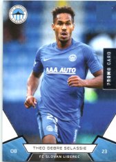 fotbalová kartička 2021-22 SportZoo Fortuna Liga Promo Theo Gebre Selassie FC Slovan Liberec