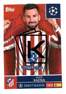 2025-26 Topps Champions League Atlético Madrid 123 Alex Baena