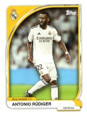 fotbalová kartička 2025-26 Topps Team set Real Madrid CF 5 Antonio Rüdiger