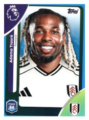 fotbalová kartička 2025-26 Topps  Premier League 157 Adama Traoré (Fulham)-PARALLEL Blue