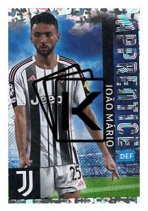 2025-26 Topps Champions League Juventus 245 João Mário - Apprentice