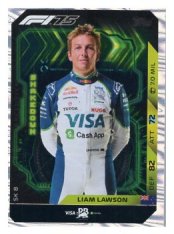 2025 Topps Turbo Attax F1 VCARB Shake Down SK8 Liam Lawson