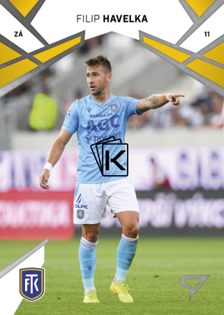 Fotbalová kartička 2024-25 SportZoo Chance Liga Serie 1 FK Teplice Filip Havelka 91