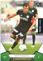fotbalová kartička 2021-22 SportZoo Fortuna Liga Promo Martin Dostál Bohemians Praha