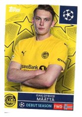 2025-26 Topps Champions League FK Bodø/Glimt 526 Isak Dybvik Määttä