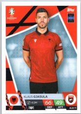 fotbalová karta Topps Match Attax EURO 2024 ALB811 Klaus Gjasula (Albania)