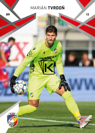 Fotbalová kartička 2024-25 SportZoo Chance Liga Serie 2 FC Viktoria Plzeň 221 MARIÁN TVRDOŇ