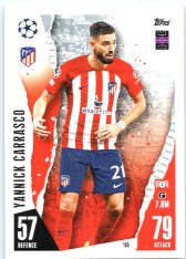 Fotbalová kartička 2023-24 Topps Match Attax UEFA Club Competitions 166 Yannick Carrasco Atlético de Madrid
