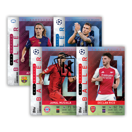 2024-25 Topps Match Attax EXTRA UEFA Club Competitions Mega Tin Set