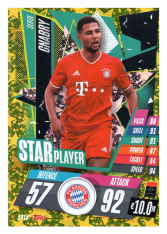 fotbalová kartička Topps Match Attax Champions League 2020-21 Star Player SP10 Serge Gnabry - FC Bayern München