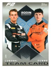2025 Topps Turbo Attax F1 Rodin Motorsport F2 Teams HP 193 Cordeel/Dunne