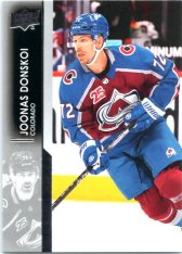 hokejová karta 2021-22 UD Series One 46 Joonas Donskoi - Colorado Avalanche