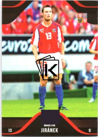 fotbalová kartička 2022 Pro Arena Repre v srdcích Red 6 Martin Jiránek