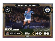 fotbalová kartička 2025-26 Topps Match Attax UCC 408 Erling Haaland (Manchester City)