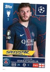 2025-26 Topps Champions League   Paris Saint-Germain 365 Khvicha Kvaratskhelia