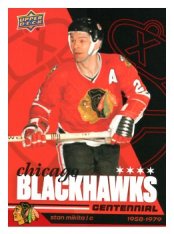 2025-26 Upper Deck Centennial Chicago Blackhawks 19 Stan Mikita