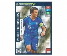 Fotbalová kartička Panini Adrenalyn XL Road to EURO 2020 -  Fans Favourite - Vasilis Torosidis - 252