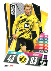 fotbalová kartička Topps Match Attax Champions League 2020-21 DOR16 Julian Brandt Borussia Dortmund