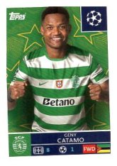 2025-26 Topps Champions League  Sporting CP 419 Geny Catamo