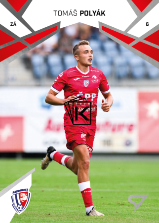 Fotbalová kartička 2024-25 SportZoo Chance Liga Serie 2 FK Pardubice 314 TOMÁŠ POLYÁK