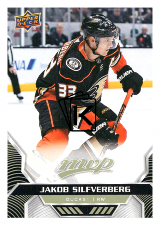 2020-21 UD MVP 127 Jakob Silfverberg - Anaheim Ducks