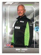 2025 Topps Turbo Attax F1 Kick Sauber  93	Jonathan Wheatley