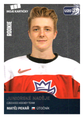 2019-20 Czech Ice Hockey Team 77 Matěj Pekař