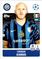 2024-25 Topps Champions League 189 Federico Dimarco (FC Internazionale Milano)