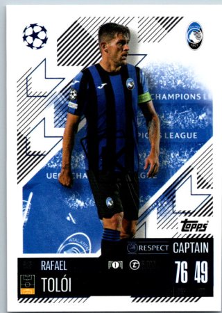 fotbalová kartička 2024-25 Topps Match Attax UEFA Club Competitions 345 Rafael Toloi (Atalanta BC)  -  Captain