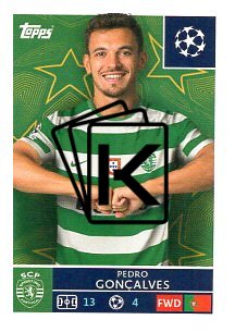 2025-26 Topps Champions League  Sporting CP 420 Pedro Gonçalves