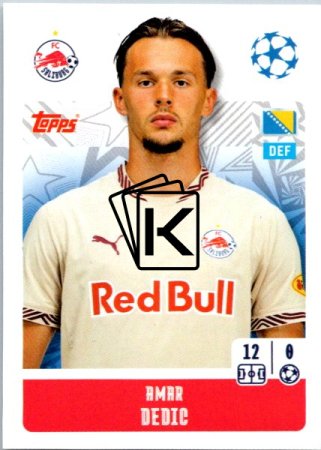 2024-25 Topps Champions League 446 Amar Dedić (FC Salzburg)