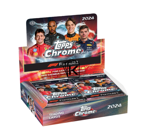 2024 Topps Chrome Formula 1 Qualifying Lap Box