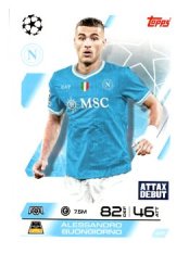 fotbalová kartička 2025-26 Topps Match Attax UCC 247 Alessandro Buongiorno (SSC Napoli)