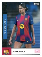 fotbalová kartička 2025-26 Topps Team set FC Barcelona First Team 20 Sydney Schertenleib