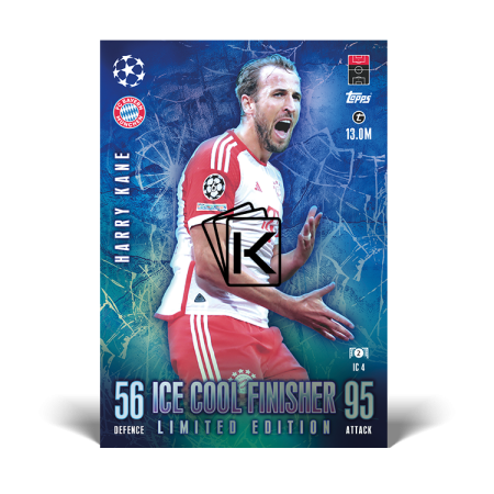 2023-24 Topps Match Attax EXTRA UEFA Club Competition Tin Mega Ice Cool Finishers