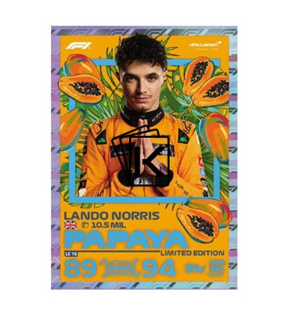 2024 Topps Turbo Attax Formule 1 Mega Tin Five Fold Černá