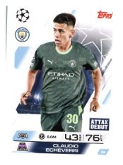 fotbalová kartička 2025-26 Topps Match Attax UCC 56 Claudio Echeverri (Manchester City)