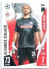 2023-24 Topps Match Attax EXTRA UEFA Club Competition Squad Update 41 Alexander Schlager (FC Salzburg)