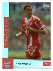 fotbalová kartička 2025-26 Topps Team set FC Bayern Munchen FT-15 Jamal Musiala Yellow /125