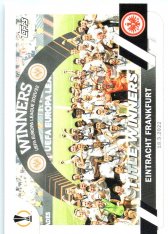 Fotbalová kartička 2022-23 Topps UEFA Club Competitions 118 Eintracht Frankfurt - Title Winners