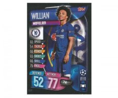 Fotbalová kartička 2019-2020  Topps Champions League Match Attax - Chelsea FC - Willian 11