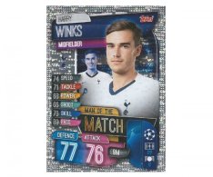 Fotbalová kartička 2019-2020  Topps Champions League Match Attax -  Man of the Match Harry Winks Tottenham Hotspur