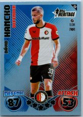 fotbalová kartička 2024-25 Topps Match Attax UEFA Club Competitions Topps Heritage 456 Dávid Hancko (Feyenoord)